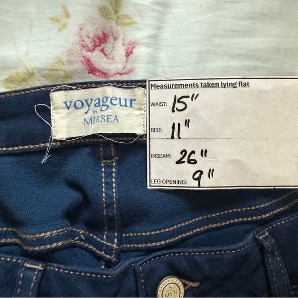 MERSEA Voyageur Nomad Crop Mini Boot Jean Women’s 31 - Picture 7 of 9